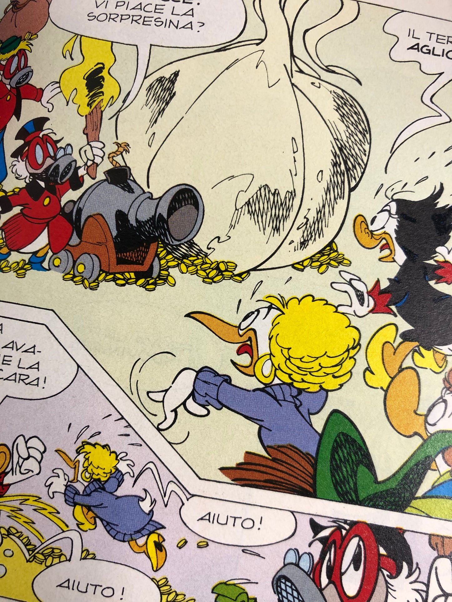 "Scrooge Duck & Daisy Duck" Special Valentine Issue Topolino Comic Issue #2046 / Walt Disney 1995