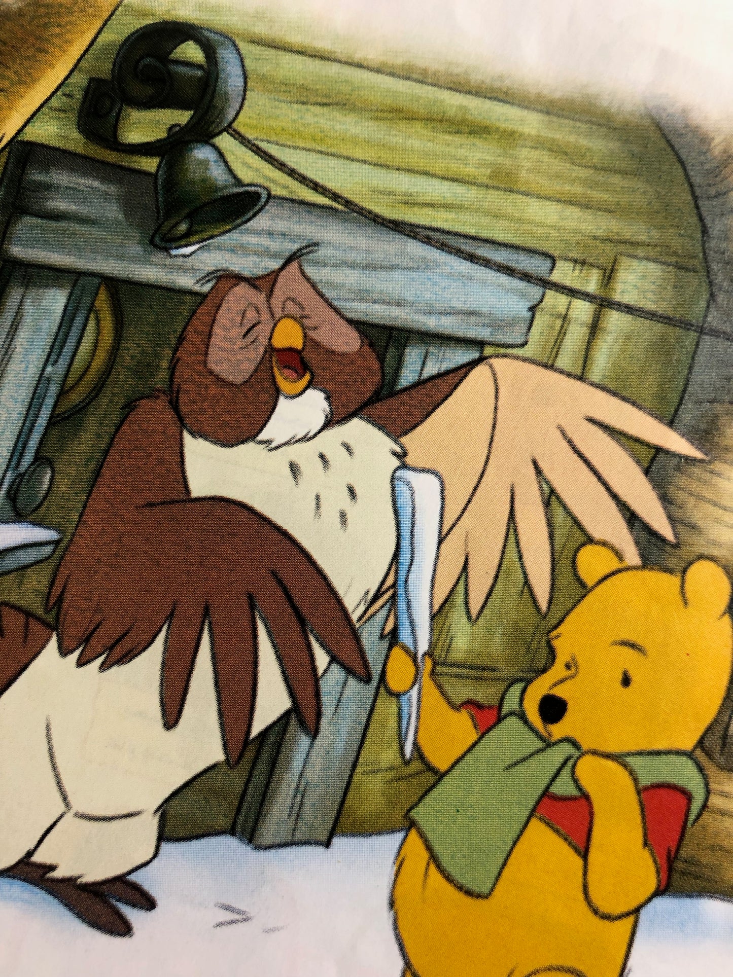 "WINNIE & FRIENDS SLEDDING DOWN THE HILL" Winnie Comic Issue #101 / Nahdet Masr 2013