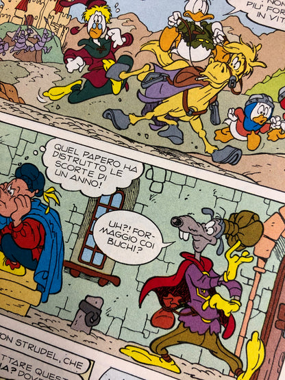 "Scrooge Duck & Daisy Duck" Special Valentine Issue Topolino Comic Issue #2046 / Walt Disney 1995