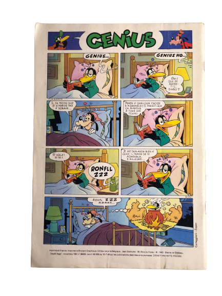 "Special Mission Antares" Le Journal De Mickey Featuring Goofy #2069 / Walt Disney 1992