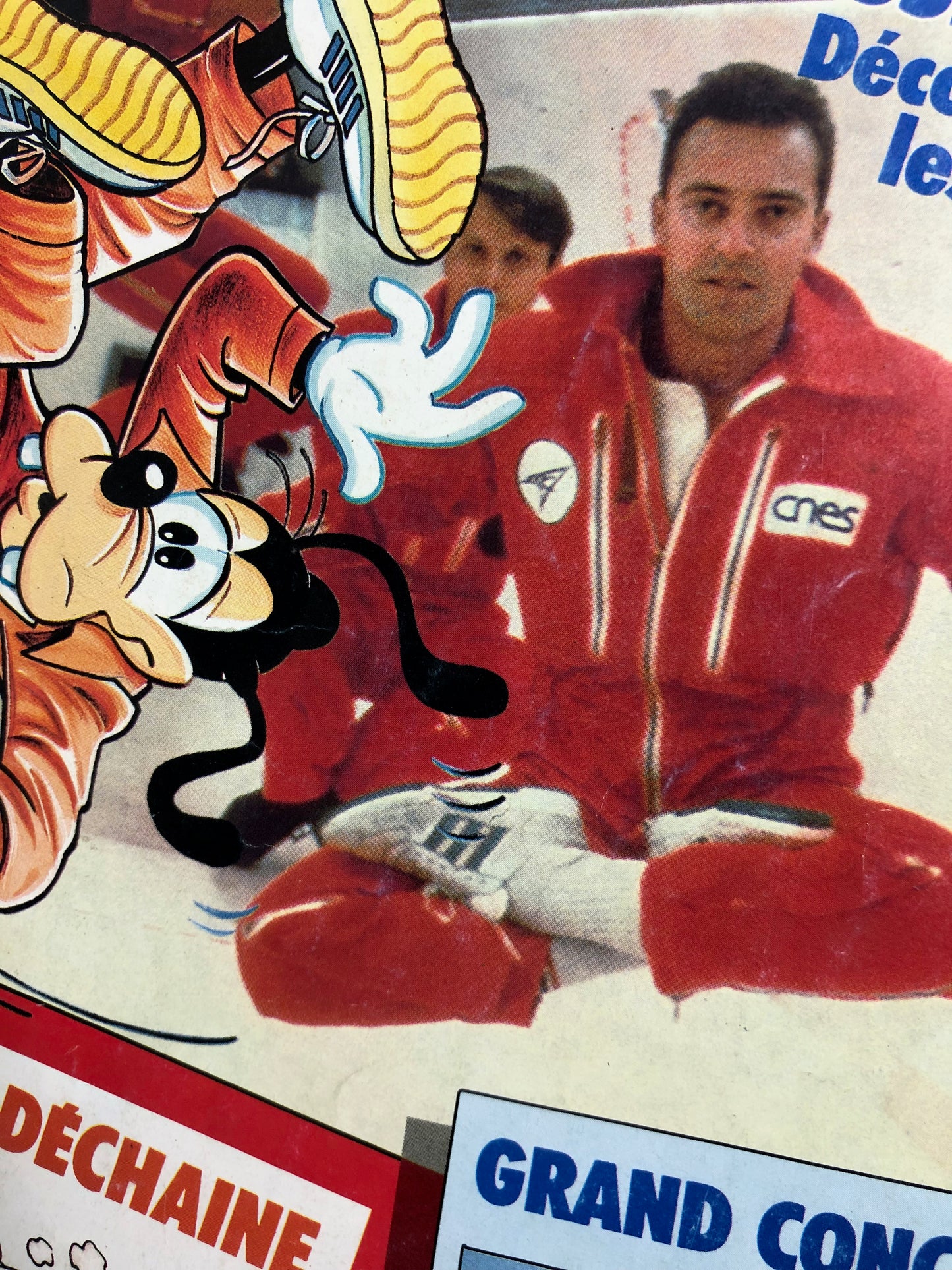 "Special Mission Antares" Le Journal De Mickey Featuring Goofy #2069 / Walt Disney 1992