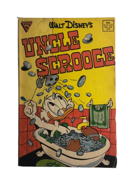 Walt Disney's Uncle Scrooge Issue #216 / Gladstone Comics 1986