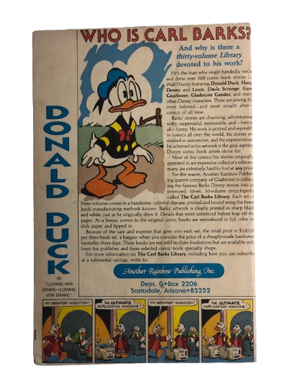 Walt Disney's Uncle Scrooge Issue #216 / Gladstone Comics 1986