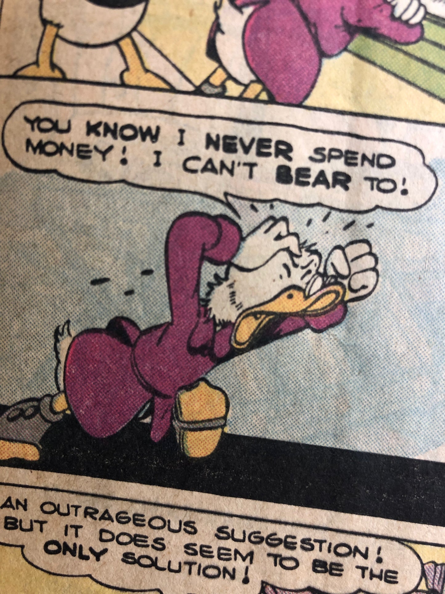 Walt Disney's Uncle Scrooge Issue #216 / Gladstone Comics 1986