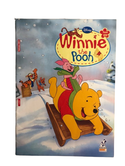 "WINNIE & FRIENDS SLEDDING DOWN THE HILL" Winnie Comic Issue #101 / Nahdet Masr 2013