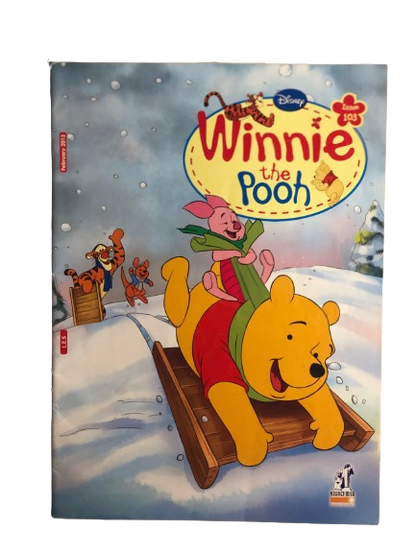"WINNIE & FRIENDS SLEDDING DOWN THE HILL" Winnie Comic Issue #101 / Nahdet Masr 2013