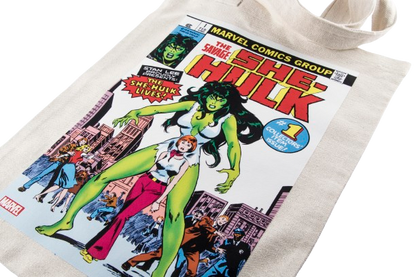 The Savage She-Hulk #1 Comic Cover Tote Bag / Marvel Comics Bag